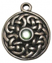 Sidhe Knot Pewter Necklace