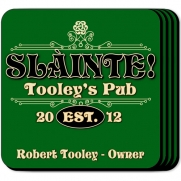 personalized-slainte-classic-coasters-set