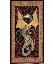 red-english-dragon-tapestry