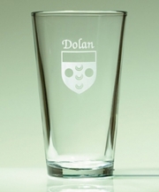 Irish Coat-of-Arms Pint Glasses - Set of 4