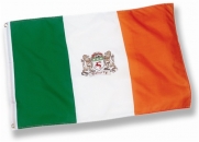  Irish Coat-of-Arms Ireland Flag - 2x3 foot