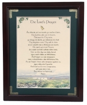 The Lord's Prayer (In Gaelic) - 8x10