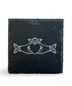 Claddagh Slate Coaster