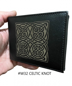 Celtic Knot Square Wallet