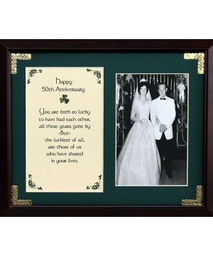 Happy 50th Anniversary - 8x10 Photo Blessing