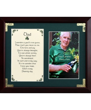 Dad - I Wonder - 8x10 Photo Blessing