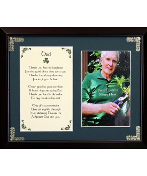 Dad - Thank You... 8x10 Photo Blessing