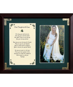 Our Daughter-In-Law - 8x10 Photo Verse