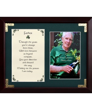 Father - Through the Years - 8x10 Photo Blessing