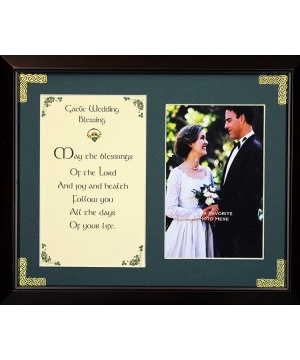 Gaelic Wedding Prayer - 8x10 Photo Blessing