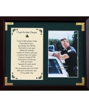 I Said An Irish Prayer - 8x10 Photo Blessing