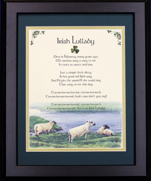 Irish Lullaby - 16x20 Blessing