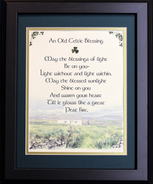 Old Celtic Blessing - 16x20