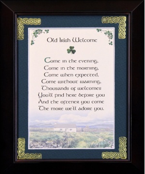 Old Celtic Welcome - 5x7