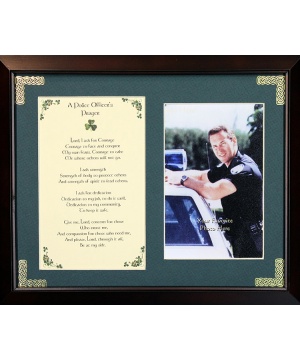 A Police Officer's Prayer - 8x10 Photo Blessing