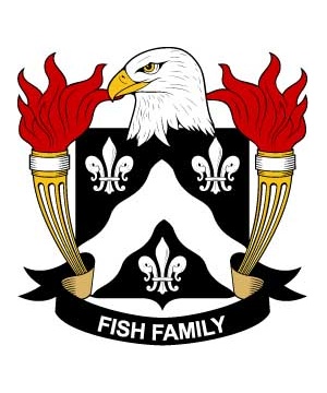America/F/Fish-Crest-Coat-of-Arms