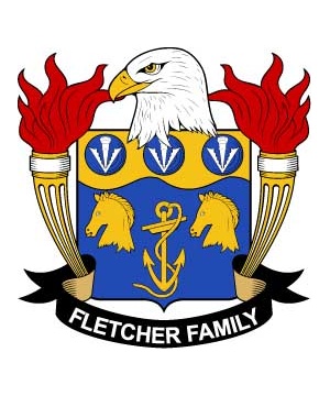 America/F/Fletcher-Crest-Coat-of-Arms