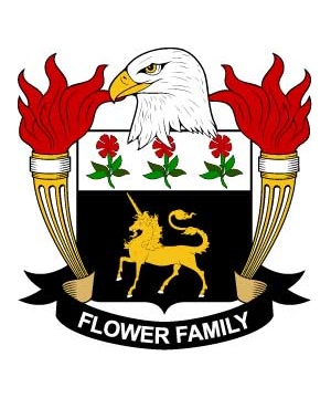 America/F/Flower-Crest-Coat-of-Arms