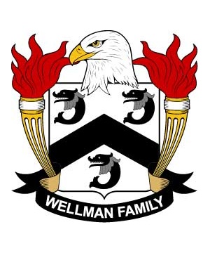 America/W/Wellman-Crest-Coat-of-Arms
