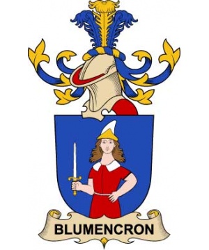 Austria/B/Blumencron-Crest-Coat-of-Arms