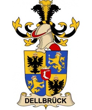 Austria/D/Dellbruck-de-Dewald-Crest-Coat-of-Arms