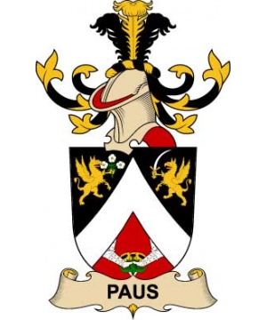 Austria/P/Paus-(de-Rosenfeld)-Crest-Coat-of-Arms