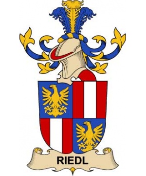 Austria/R/Riedl-(de-Riedelswald)-Crest-Coat-of-Arms