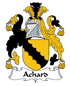 British/A/Achard-Crest-Coat-of-Arms