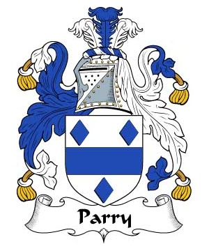 British/P/Parry-(Wales)-Crest-Coat-of-Arms