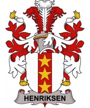 Denmark/H/Henriksen-or-Hielmstierne-Crest-Coat-of-Arms