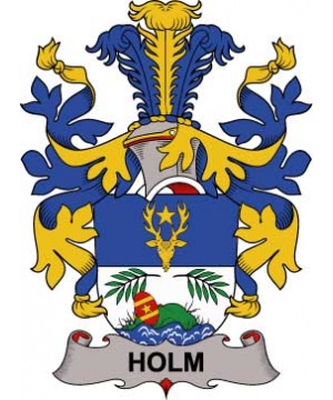 Denmark/H/Holm-or-Holmskiold-Crest-Coat-of-Arms