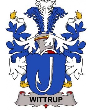 Denmark/W/Wittrup-or-Wittrop-Crest-Coat-of-Arms