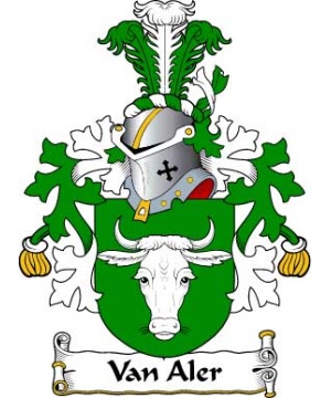 Dutch/V/Van-Aler-Crest-Coat-of-Arms