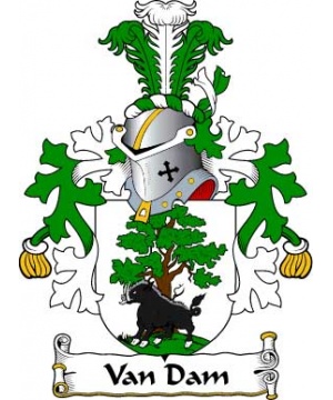 Dutch/V/Van-Dam-Crest-Coat-of-Arms