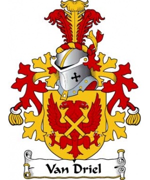 Dutch/V/Van-Driel-Crest-Coat-of-Arms