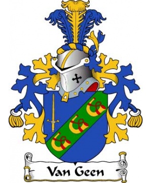 Dutch/V/Van-Geen-Crest-Coat-of-Arms