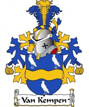 Dutch/V/Van-Kempen-Crest-Coat-of-Arms