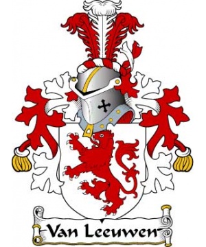 Dutch/V/Van-Leeuwen-Crest-Coat-of-Arms