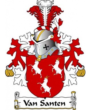 Dutch/V/Van-Santen-Crest-Coat-of-Arms