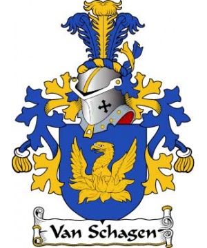Dutch/V/Van-Schagen-Crest-Coat-of-Arms