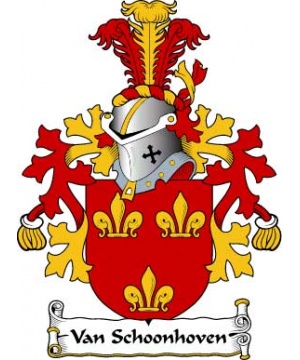 Dutch/V/Van-Schoonhoven-Crest-Coat-of-Arms