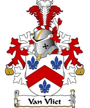 Dutch/V/Van-Vliet-Crest-Coat-of-Arms