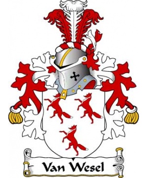 Dutch/V/Van-Wesel-Crest-Coat-of-Arms