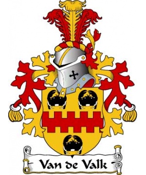 Dutch/V/Van-de-Valk-Crest-Coat-of-Arms