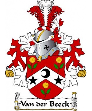 Dutch/V/Van-der-Beeck-Crest-Coat-of-Arms