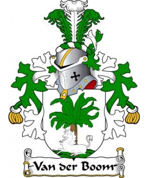 Dutch/V/Van-der-Boom-Crest-Coat-of-Arms