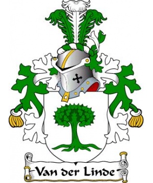 Dutch/V/Van-der-Linde-Crest-Coat-of-Arms