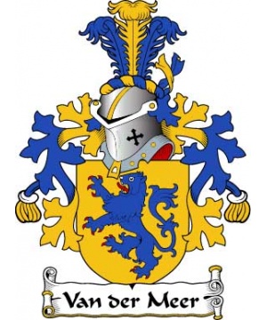 Dutch/V/Van-der-Meer-Crest-Coat-of-Arms