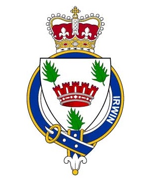 Families-of-Britain/I/Irwin-or-Irving-(Ireland)-Crest-Coat-of-Arms
