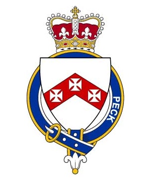 Families-of-Britain/P/Peck-(England)-Crest-Coat-of-Arms